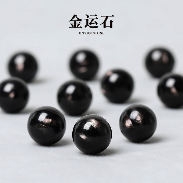 FanLin Natural Jinyun Stone Gemstone Round Beads For Jewelry Making