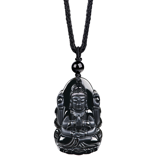 Obsidian Thousand-Armed Avalokitesvara (Rat)