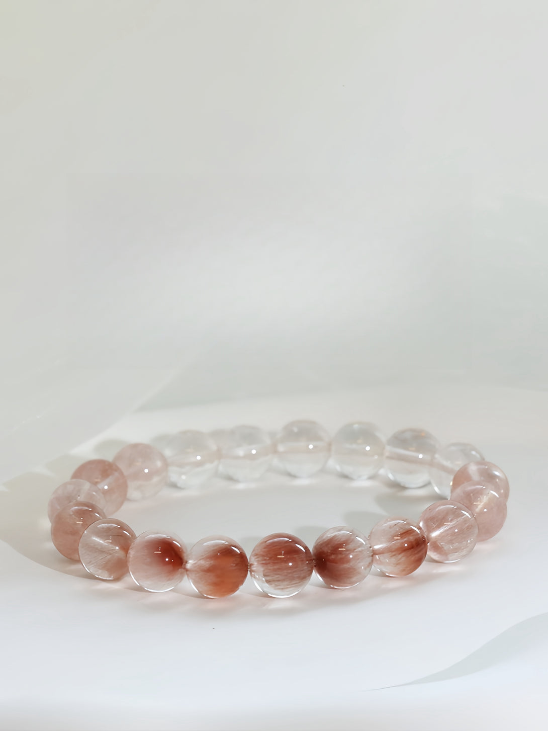 FanLin Collector-Grade Natural Rare Red Rabbit Hair Quartz Bracelet-FanLin
