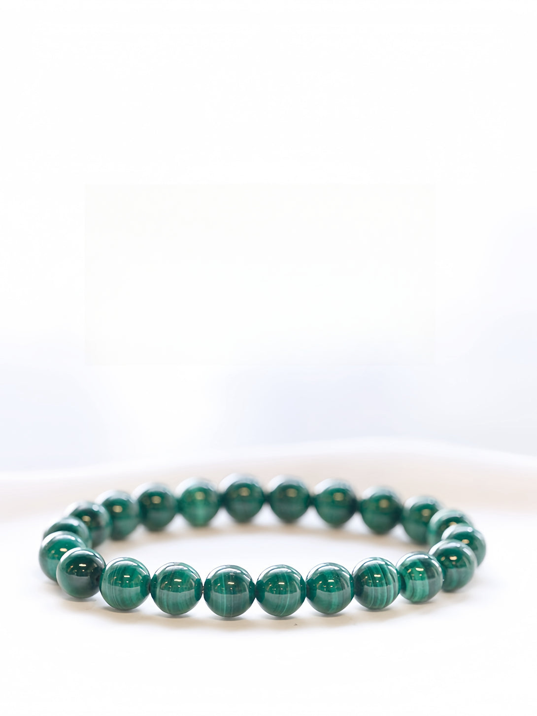 FanLin "Emerald Blue" Collector-Grade Natural Malachite Bracelet-FanLin